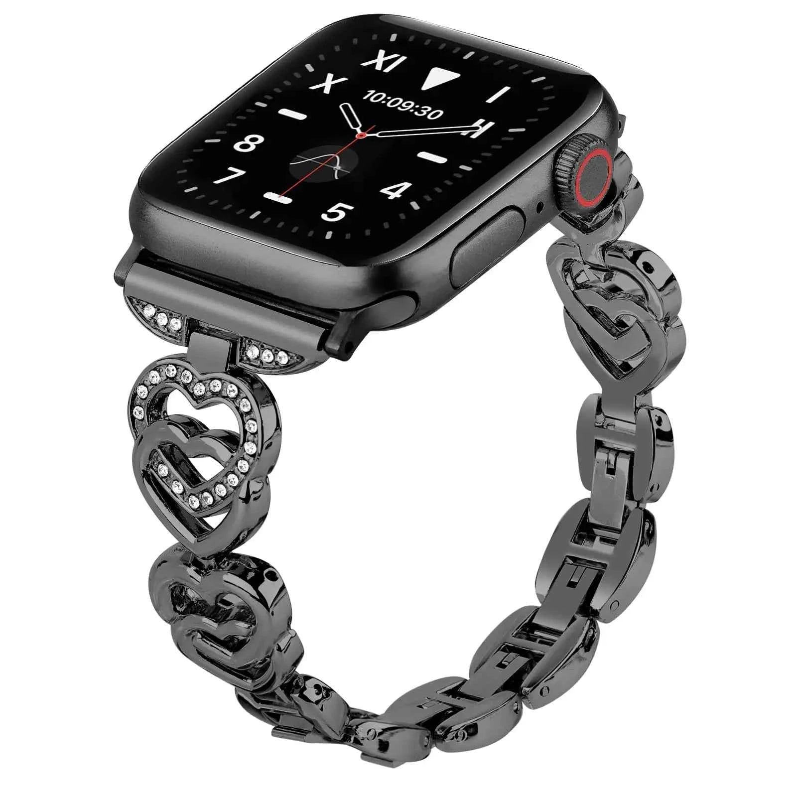 Diamond Heart Strap for Apple Watch