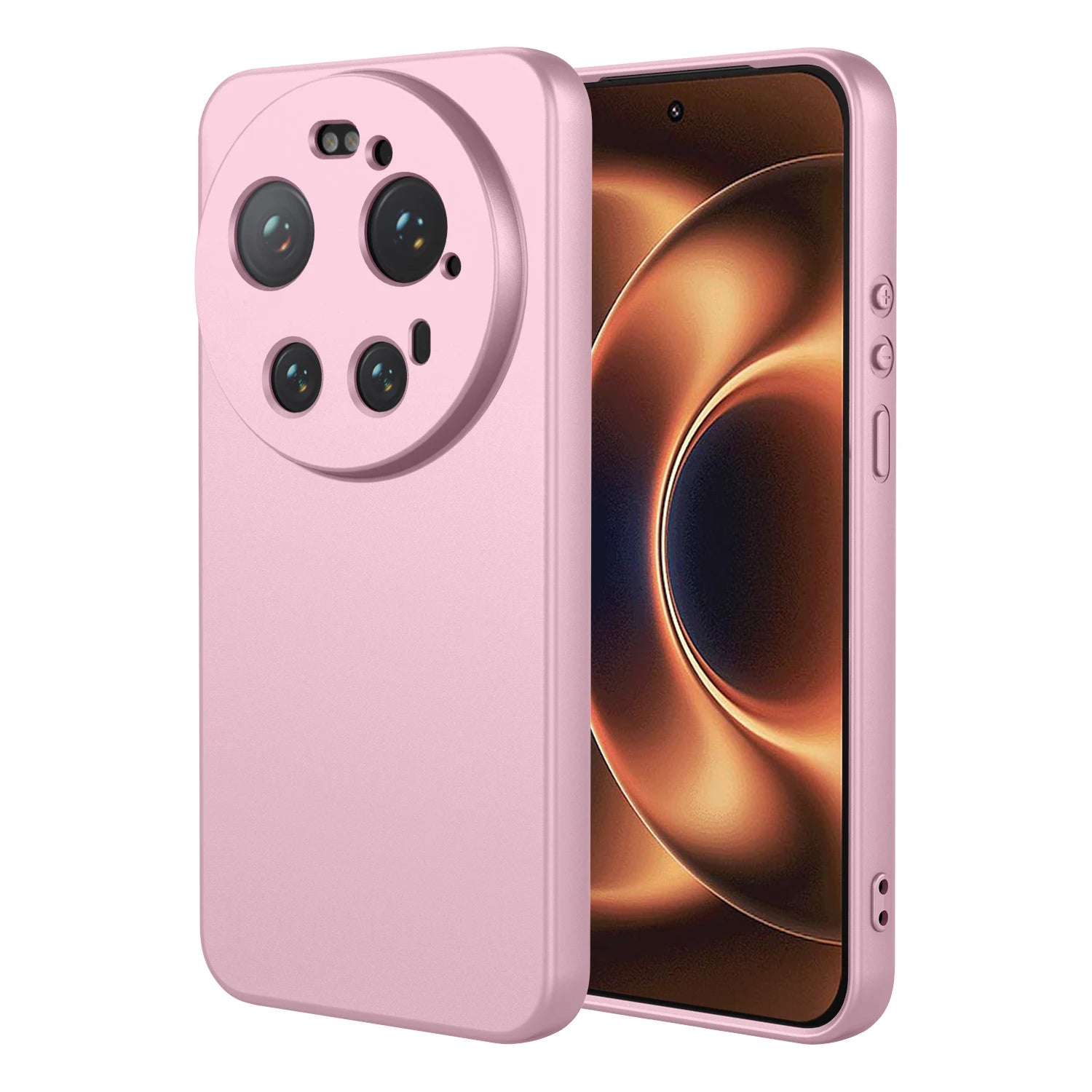 Liquid Silicone Raised Edge Protective Case for Xiaomi 17 Ultra