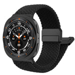 Magnetic Braided Nylon Wristband for Samsung Galaxy Watch 8 / Galaxy Watch 8 Classic