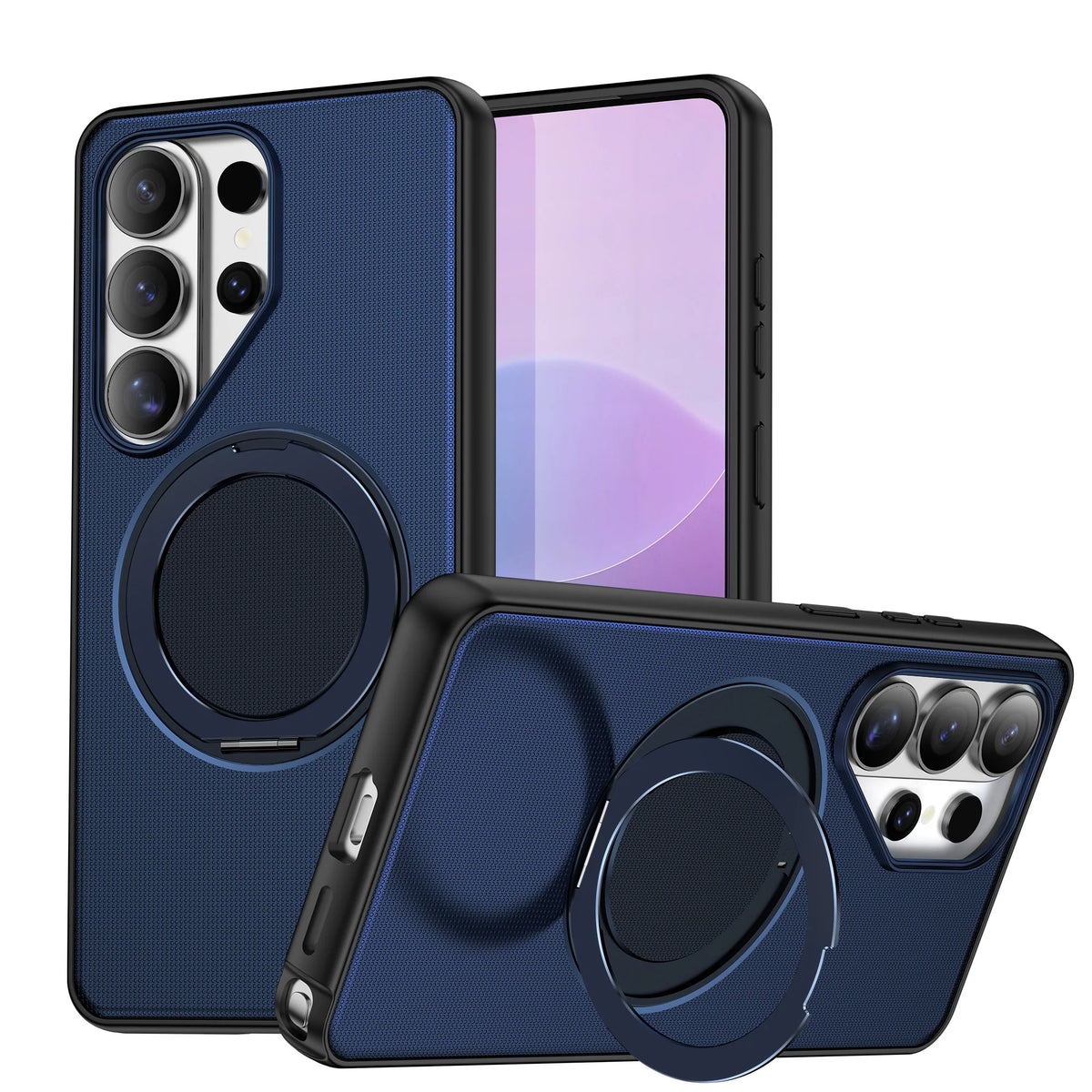 Shockproof Magnetic Case with 360° Holder for Samsung Galaxy S26 Series