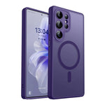Luxury Frosted Matte Transparent Magnetic Case for Samsung Galaxy S26 Series