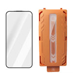 HD Clear Tempered Glass Film with Easy Install Tool for iPhone 17 Series
