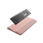 Dual-Angle Keyboard Riser With Quilted Wrist Pad
