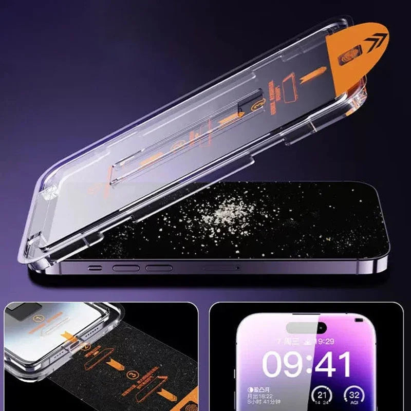 Samsung Galaxy Z Fold 7 Full Cover 9H Tempered Glass Screen Protector with Easy Installation Tray