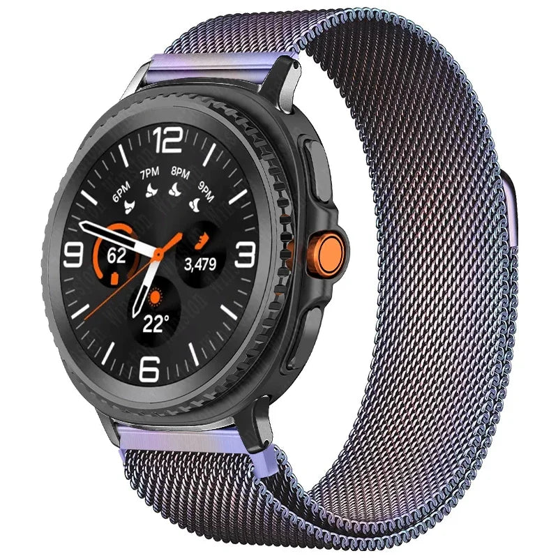 Stainless Steel Milanese Loop Strap for Samsung Galaxy Watch 8 & Galaxy Watch 8 Classic