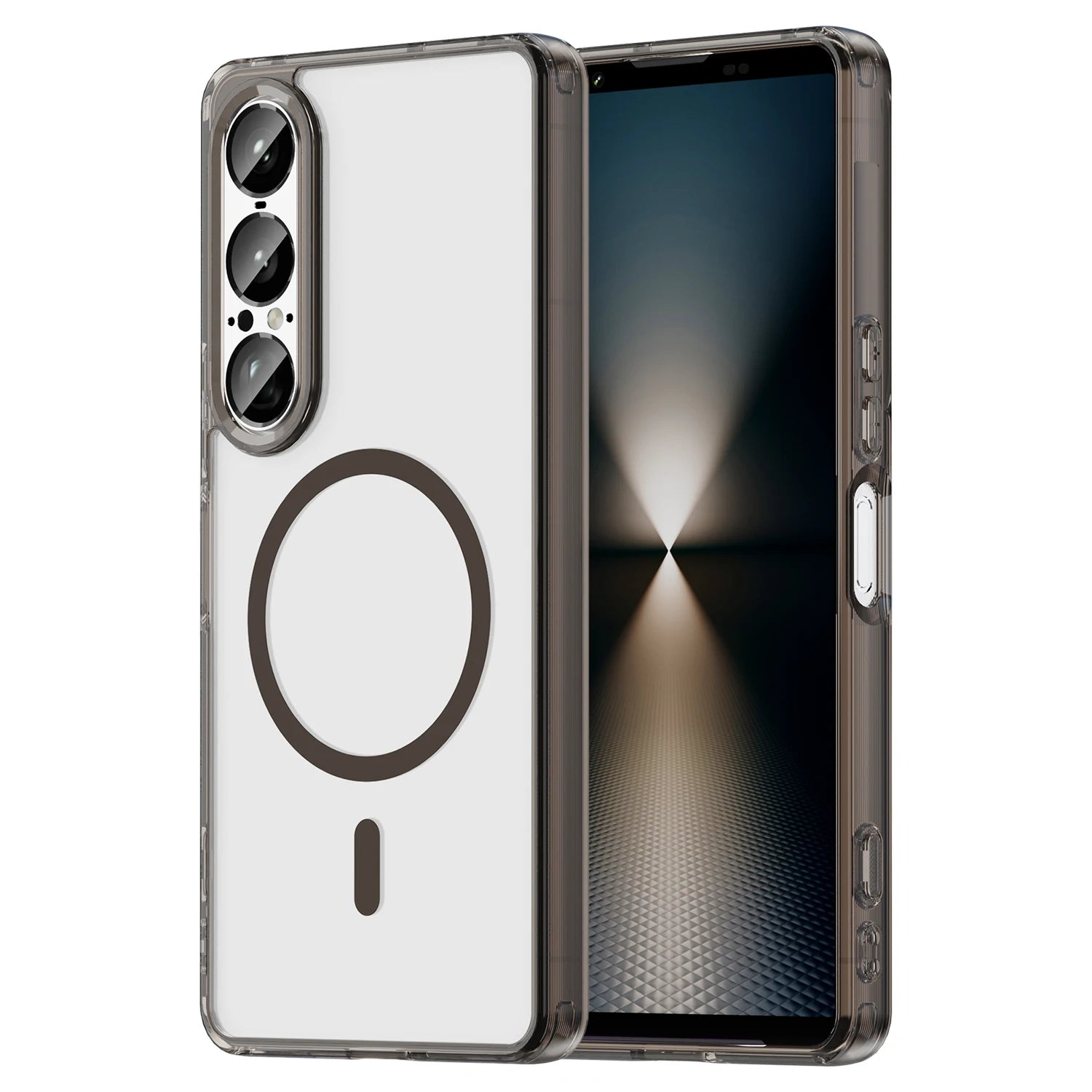 Sony Xperia 1 VII Shockproof Magnetic Clear Case