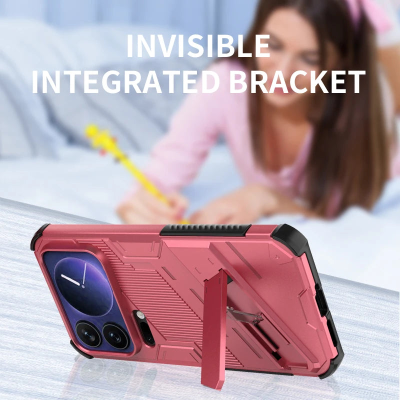 Punk Armor Protective Case for Xiaomi 17 Series