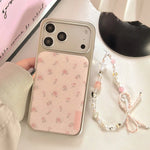 Electroplated Pink Rose Case for iPhone 17 Series