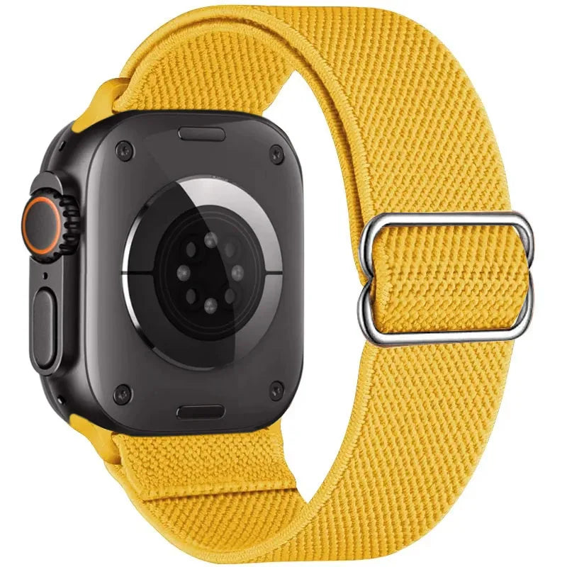 Soft Elastic Nylon Loop Strap for Apple Watch