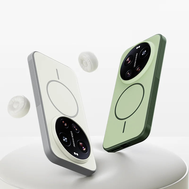 Double-Color Matte Magnetic Case for Xiaomi 17 Ultra