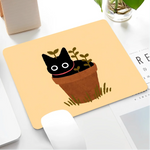 Black Cat Themed Mousepad