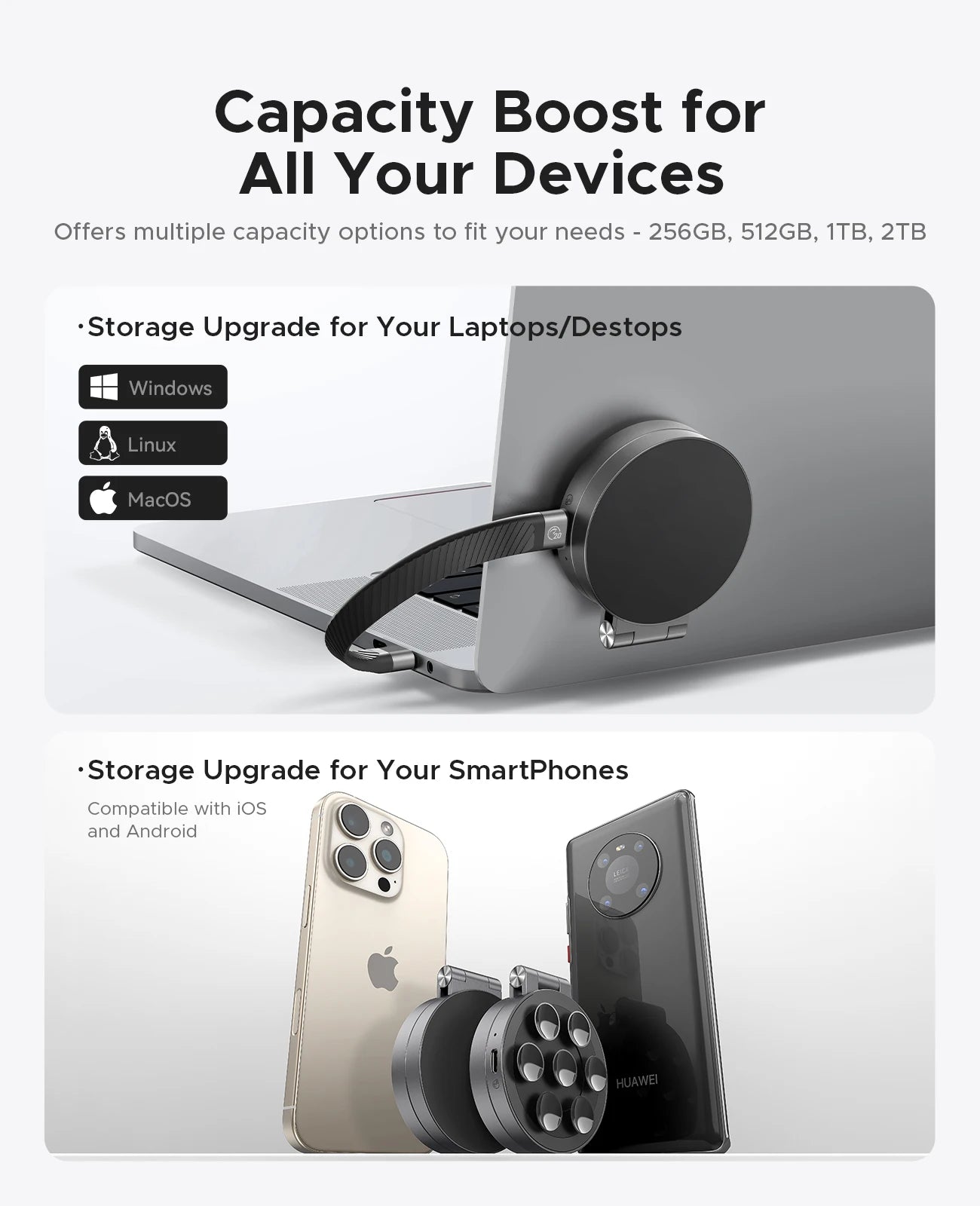 ORICO Mini Magnetic External SSD