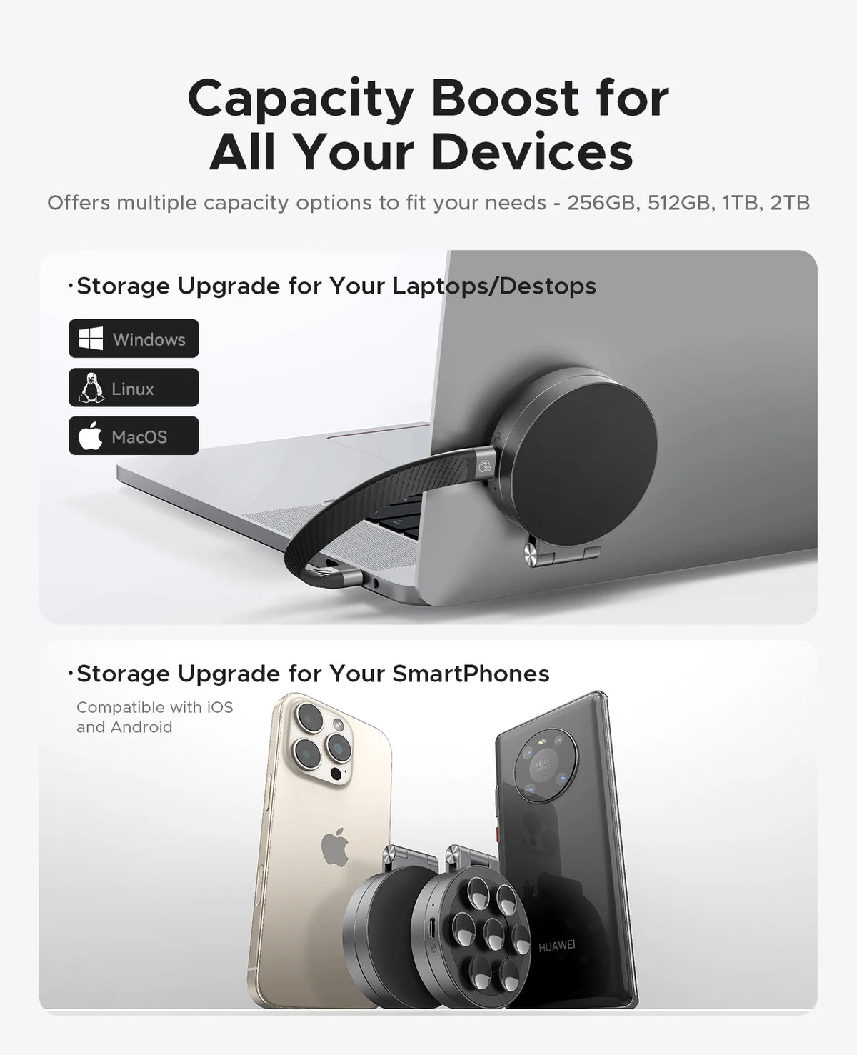 ORICO Mini Magnetic External SSD