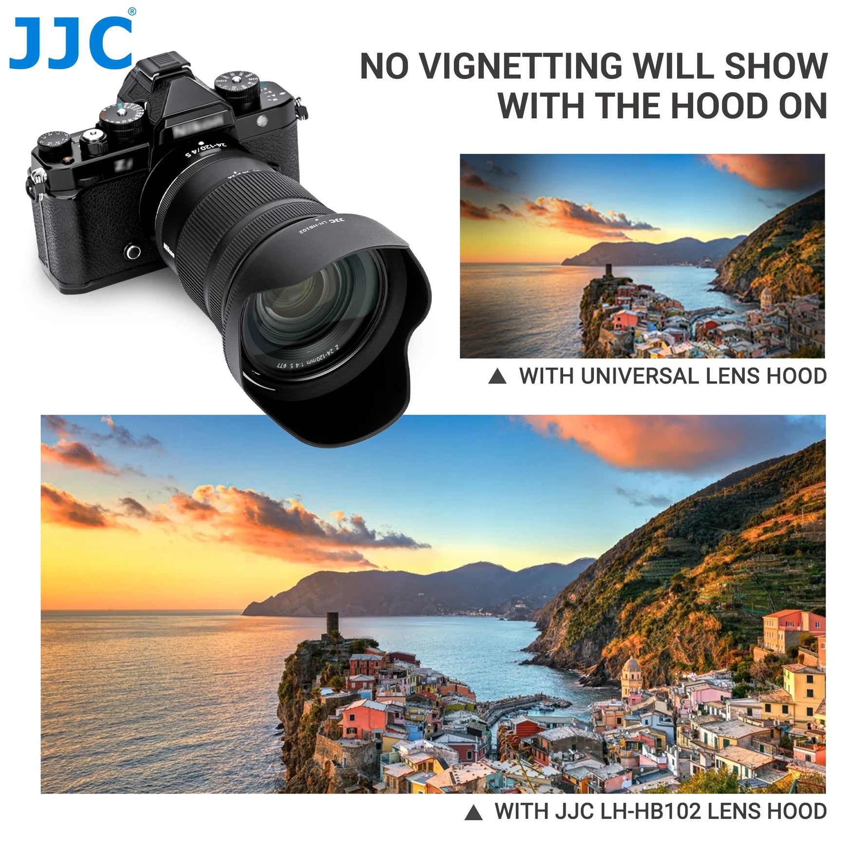 JJC 77mm Lens Hood for Nikon Z 24-120mm & 28-400mm