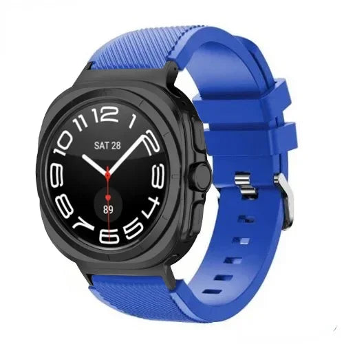 Stripe Textured Silicone Wristband for Samsung Galaxy Watch Ultra and Samsung Galaxy Watch Ultra (2025)