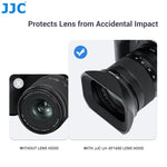 JJC Metal Lens Hood Square Cover with Lens Cap for Fujifilm XF 16-50mm f/2.8-4.8 R LM WR