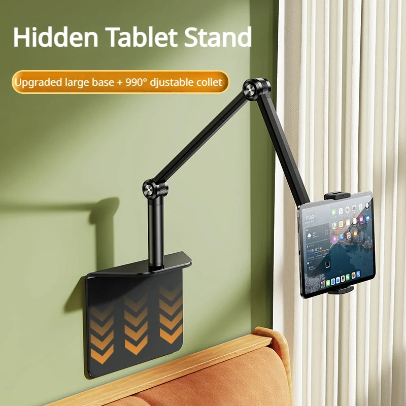 Rotatable Clip-On Phone and Tablet Holder Stand