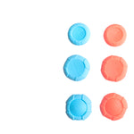 3 Pairs Silicone Rubber Thumb Grips for Nintendo Switch 2 Joy-Con