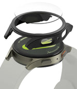 Glass Screen Protector and PC Hard Bumper Case for Samsung Galaxy Watch 7