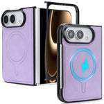 Leather Card Slot Case with MagSafe Compatibility for iPhone Duo