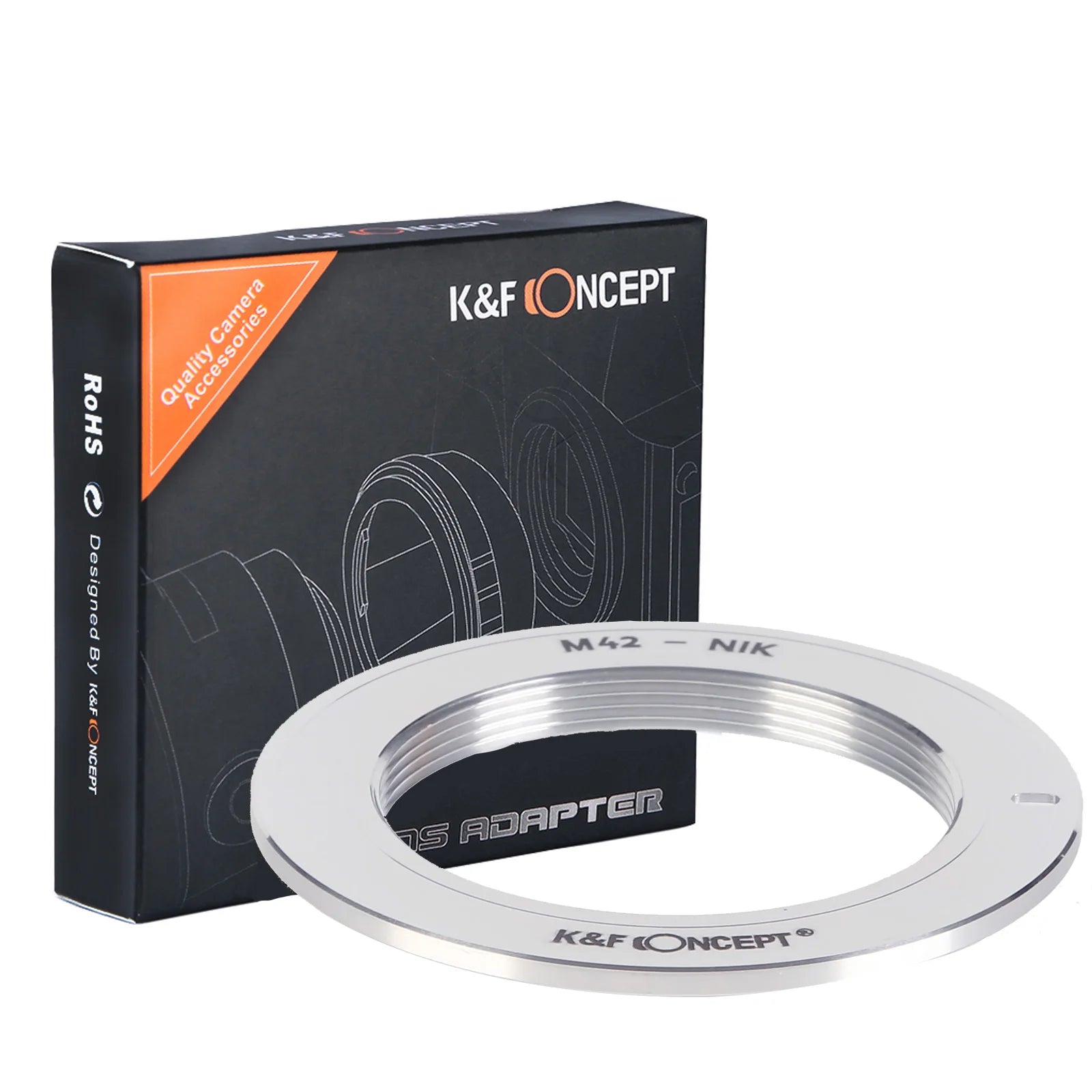 K&F Concept Camera Lens Mount Adapter Ring for Nikon Cameras