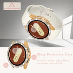 Stylish Glitter Protective Case for Samsung Galaxy Watch 6