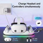 20W RGB Charging Dock for Meta Quest
