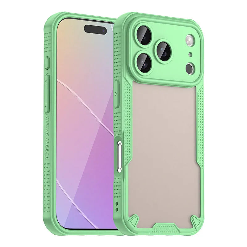 iPhone 17 Series Durable Matte TPU Bumper Protective Phone Case