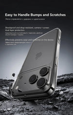 Ultra-Thin Transparent TPU Case with Raised Camera Ring for iPhone 18 Series