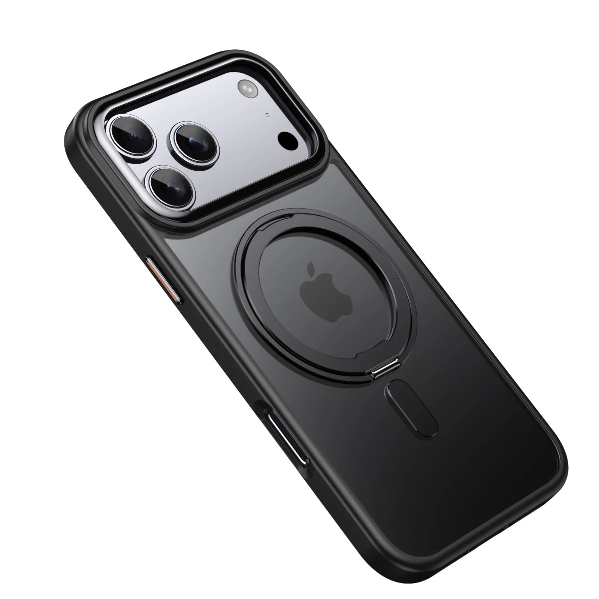 Clear Shockproof & Anti-Scratch MagSafe Case with Built-in Ring Holder for iPhone 17 Series