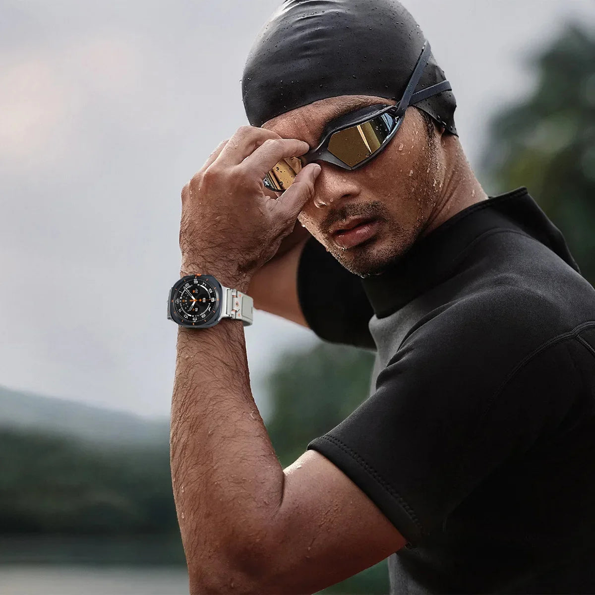 Rugged TPU Silicone Band for Samsung Galaxy Watch Ultra and Samsung Galaxy Watch Ultra (2025)