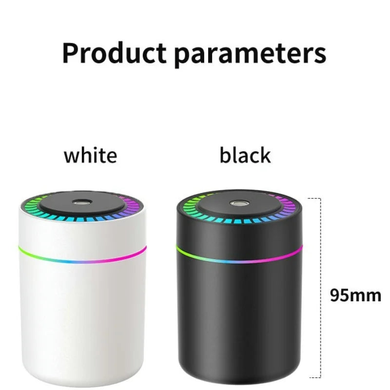 KEBIDUMEI 180ml Aromatherapy Mist Maker USB Car Air Humidifier