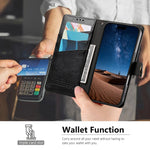 iPhone 17 Series Wallet Case with RFID Blocking Card Holder Kickstand