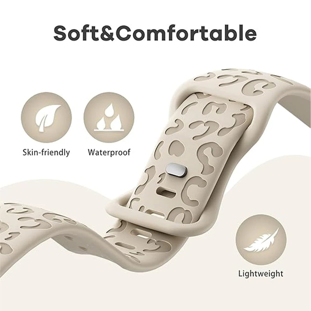 Engraved Silicone Strap for Samsung Galaxy Watch 7