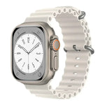 Breathable Ocean-Inspired Silicone Sport Band for Apple Watch