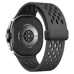 Perforated Silicone Sport Band with Magnetic Clasp for Samsung Galaxy Watch 9