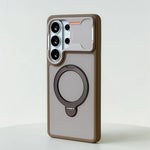 Shockproof Magnetic Case with Ring Stand for Samsung Galaxy S26 Series