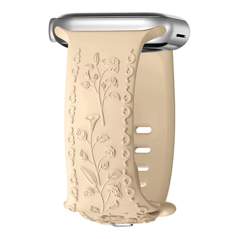 Premium Embossed Band for Apple Watch