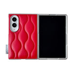 Premium Wave Texture Leather Protective Case for Samsung Galaxy Z Fold 8