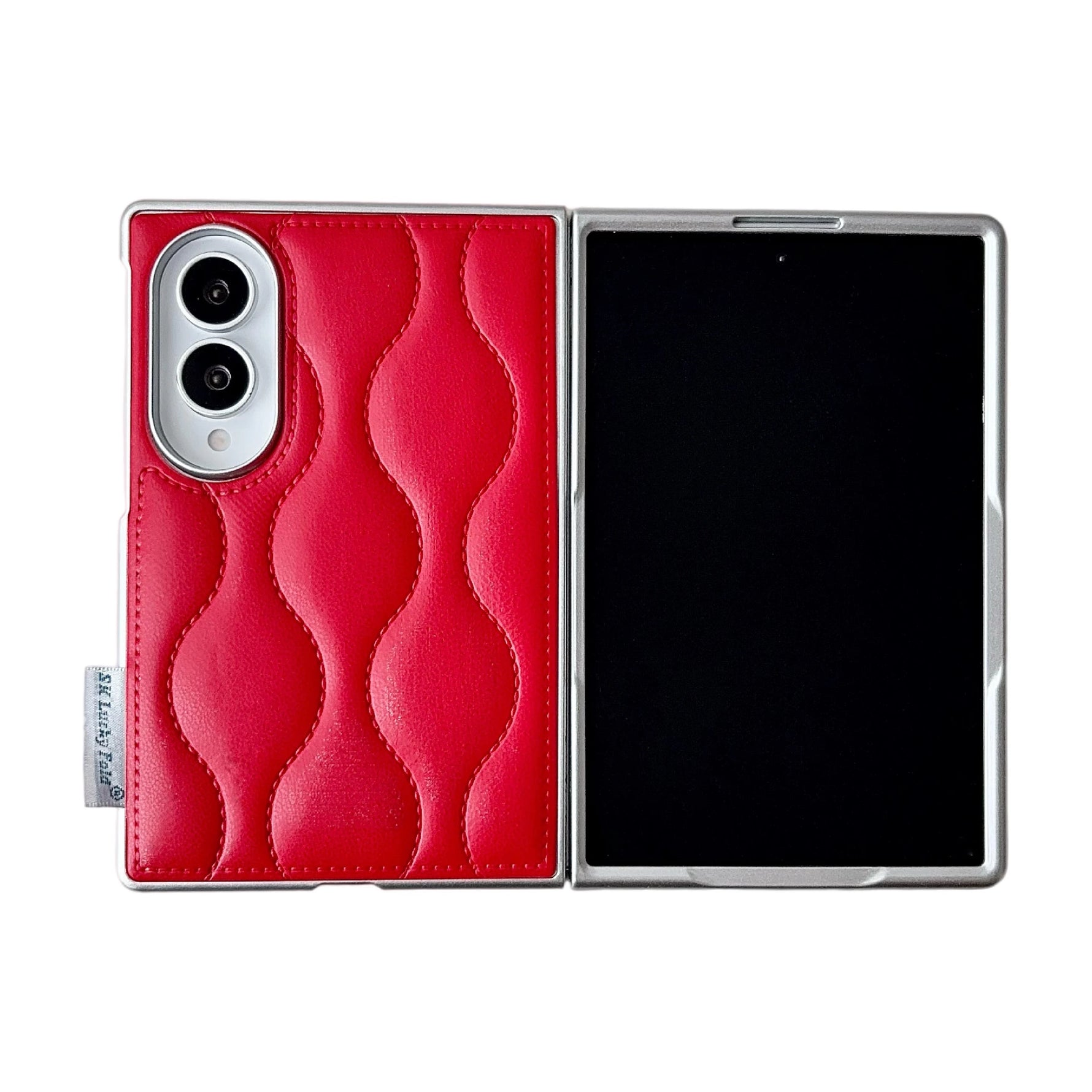 Premium Wave Texture Leather Protective Case for Samsung Galaxy Z Fold 8