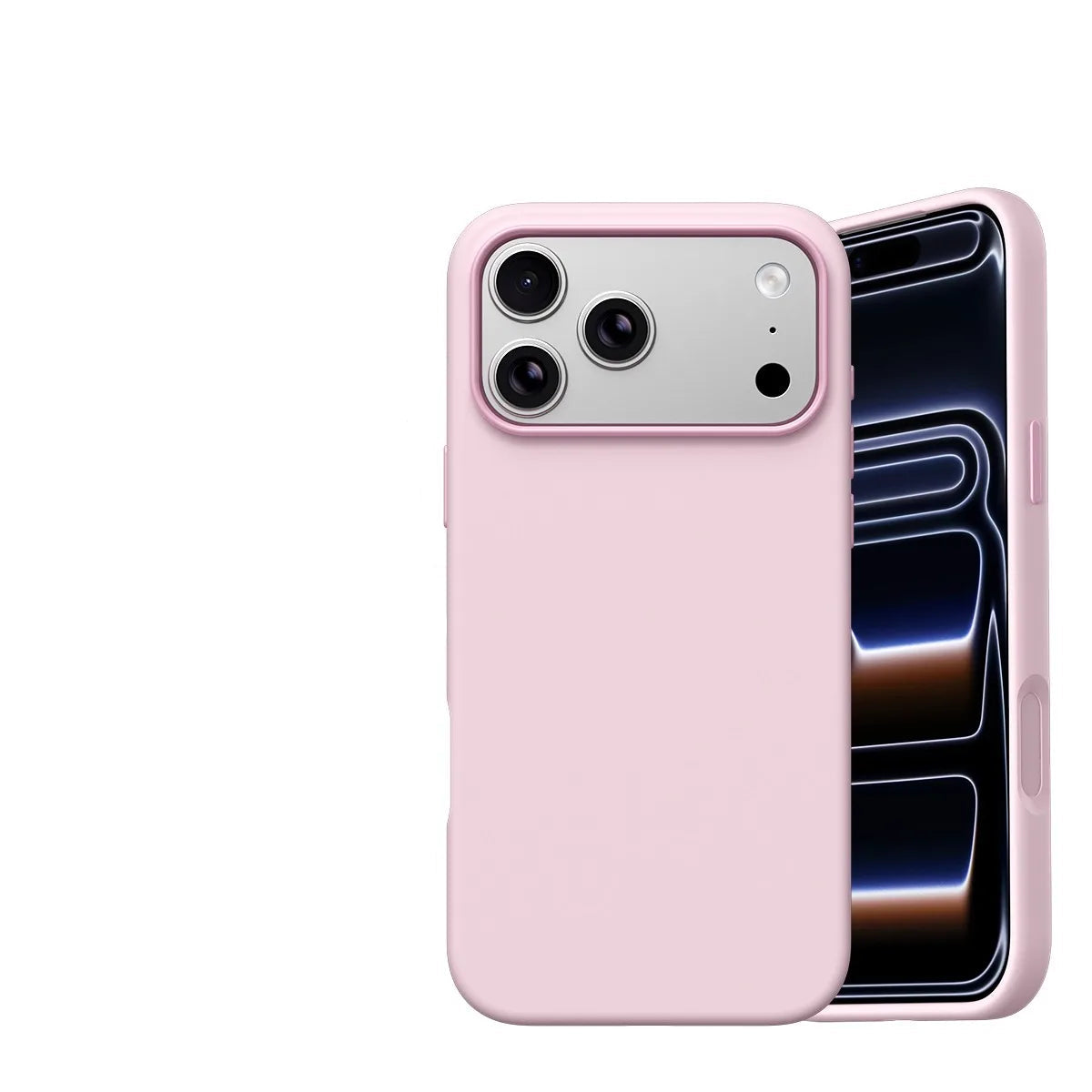 Shockproof Candy Color Silicone Protective Case for iPhone 17 Series