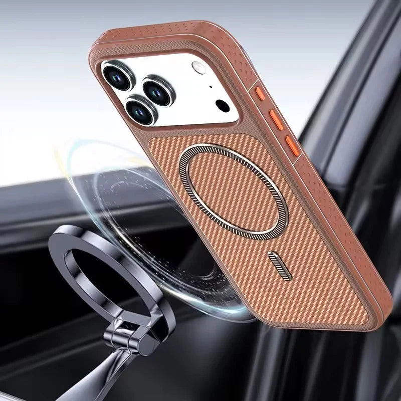 Transparent MagSafe Case with Raised Camera Protection for iPhone 17 Series