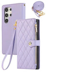 Crossbody Leather Wallet Case for Samsung Galaxy S24 Series
