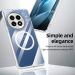 Anti-Yellow Luxury TPU+PC Magnetic Case for OnePlus 13