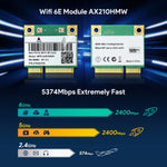 EDUP AX210HMW Mini PCI-E WiFi 6E Card
