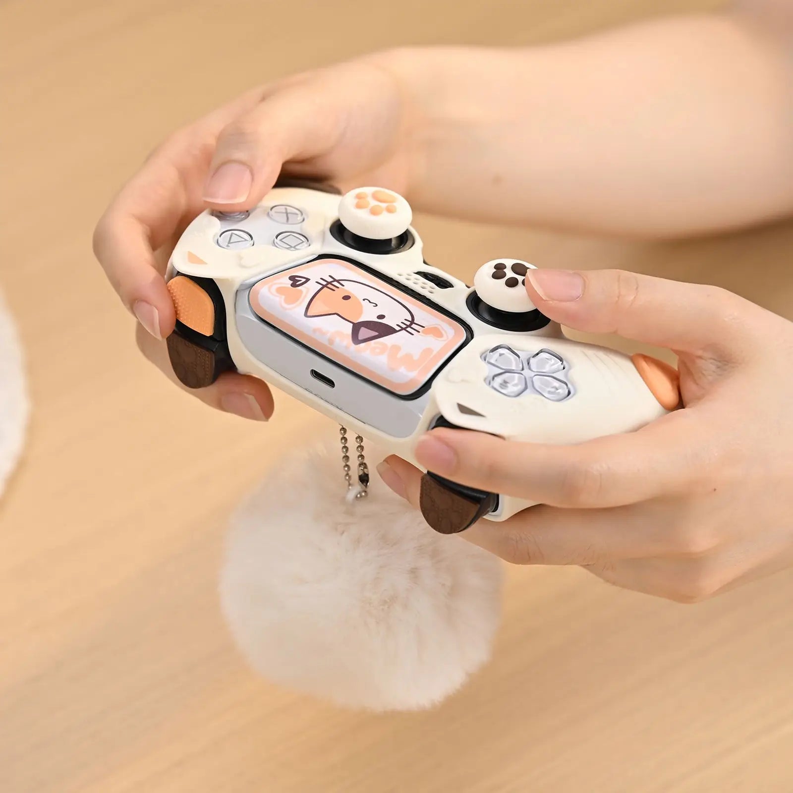 Calico Cat Silicone Case for PlayStation 5 Controller