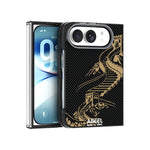 Carbon Fiber MagSafe Case with Raised Camera Protection for iPhone Duo