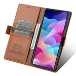 Luxury Leather RFID Wallet Case for Samsung Galaxy S26 Series