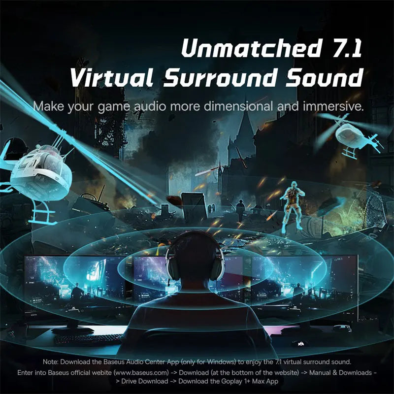 BASEUS GoPlay 1 MAX Gaming Headphones