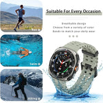 Ocean Style Silicone Band for Samsung Galaxy Watch 8 / Galaxy Watch 8 Classic